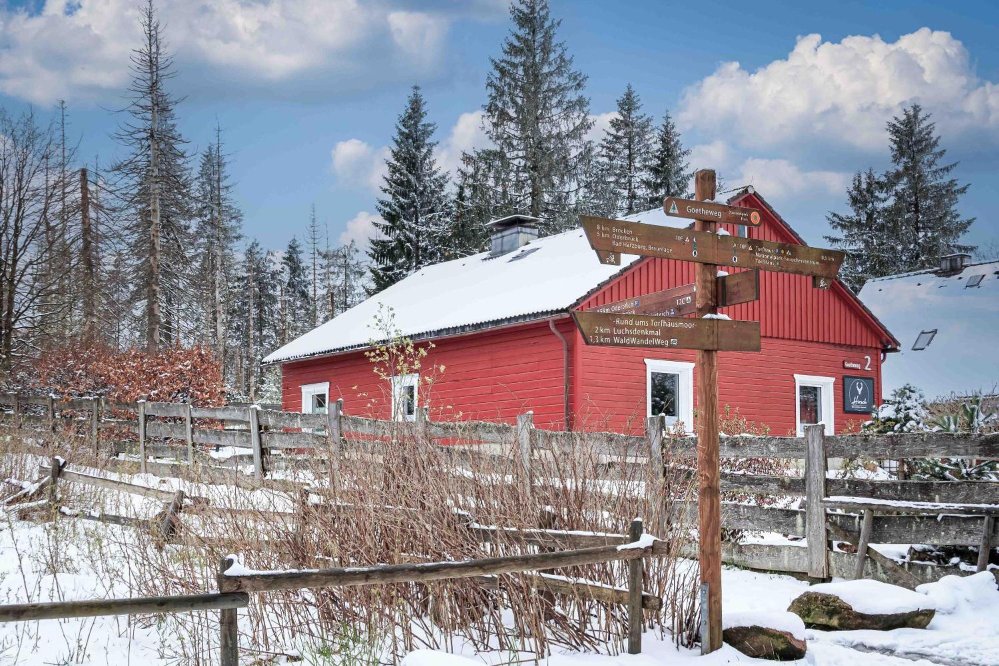 Gruppen & Familien-Ferienhaus Hansel Torfhaus Exteriér fotografie